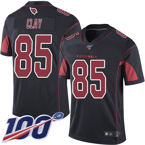 Arizona Cardinals Limited Black Men Charles Clay Jersey NFL Football #85 100th Season Rush Vapor Untouchable->arizona cardinals->NFL Jersey